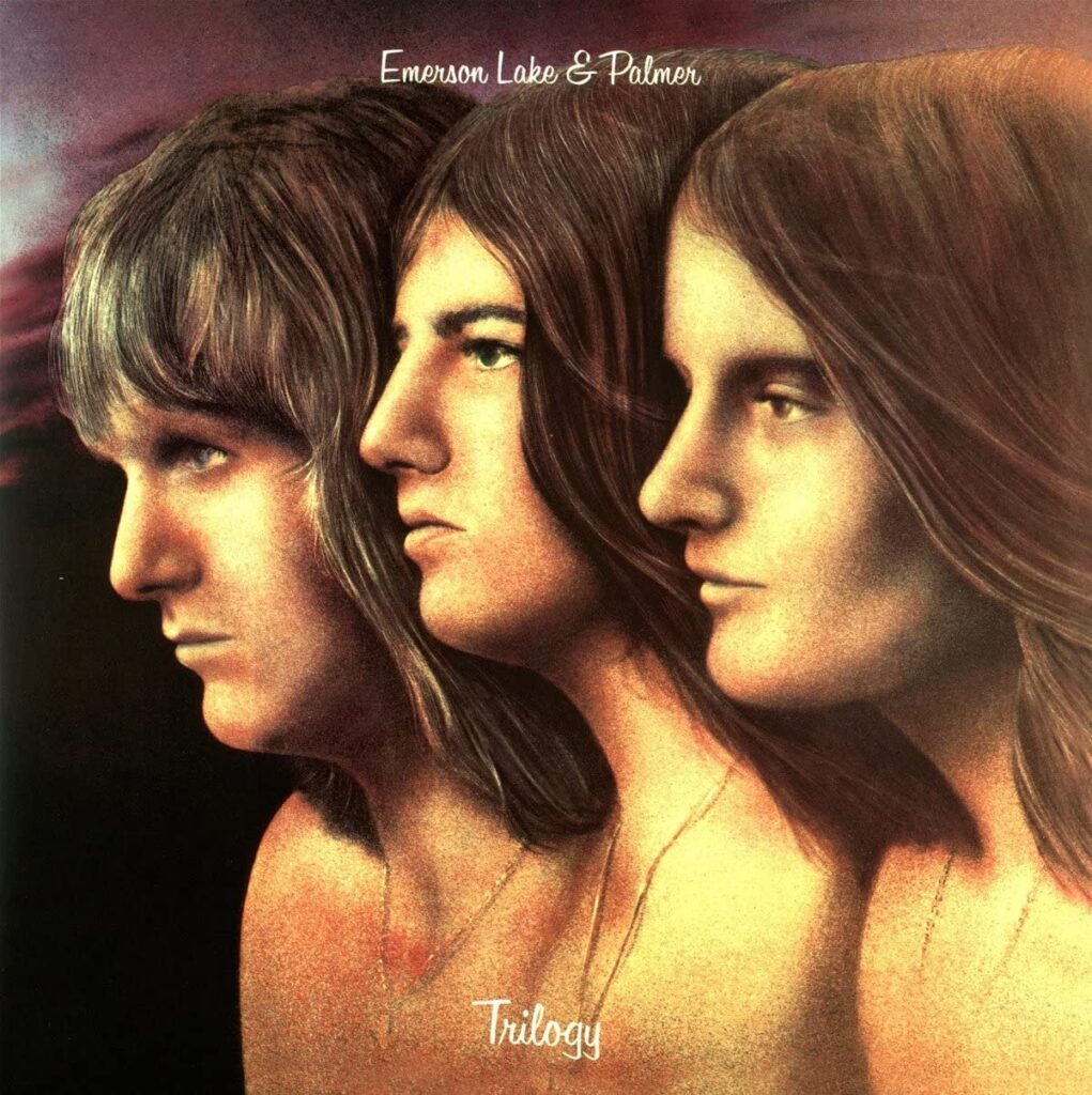Emerson Lake Palmer Trilogy 1972 - ELP - album cover