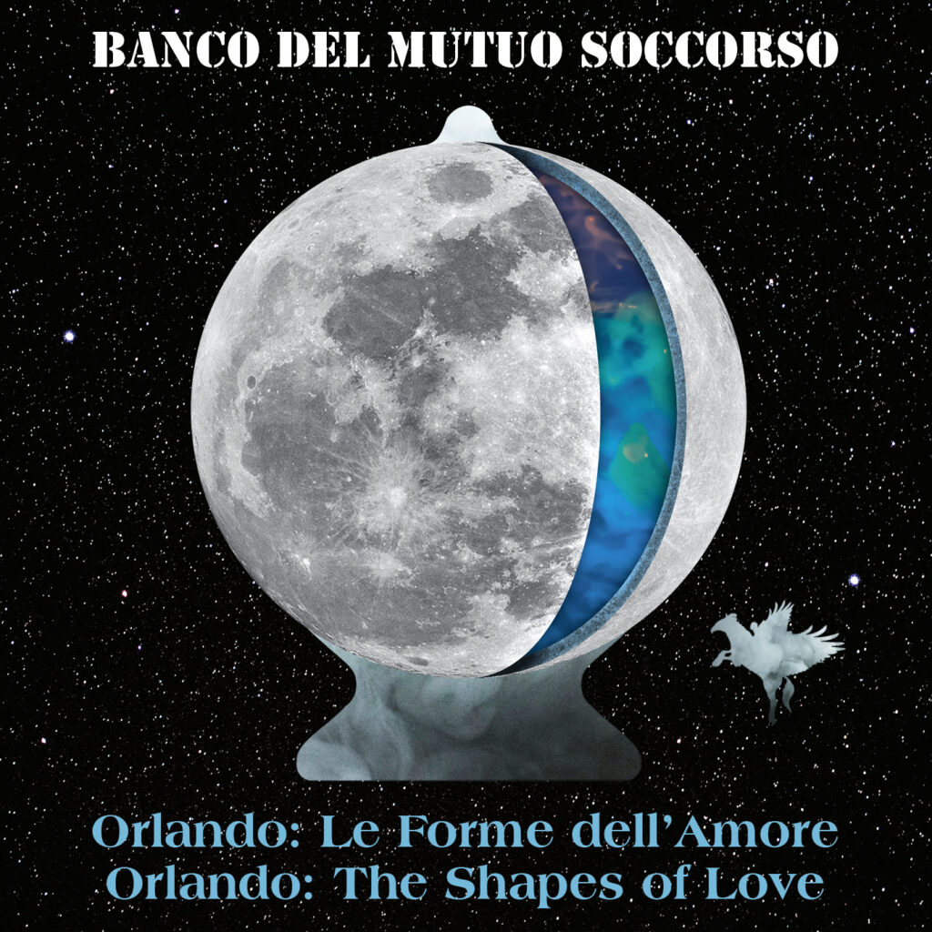 Banco del Mutuo Soccorso "Orlando: Le Forme dell'Amore" 2022 - album cover progjazz reseña