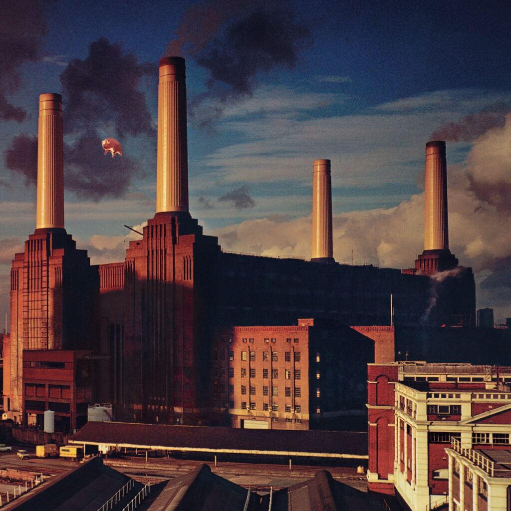 Pink Floyd Animals 1977 album cover reseña