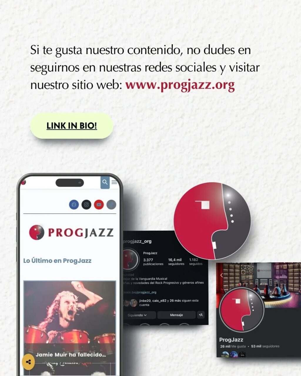 Instagram post from progjazz_org. This post is in position 8.