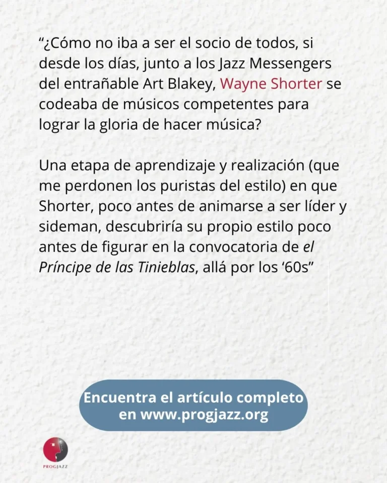 Instagram post from progjazz_org. This post is in position 1.