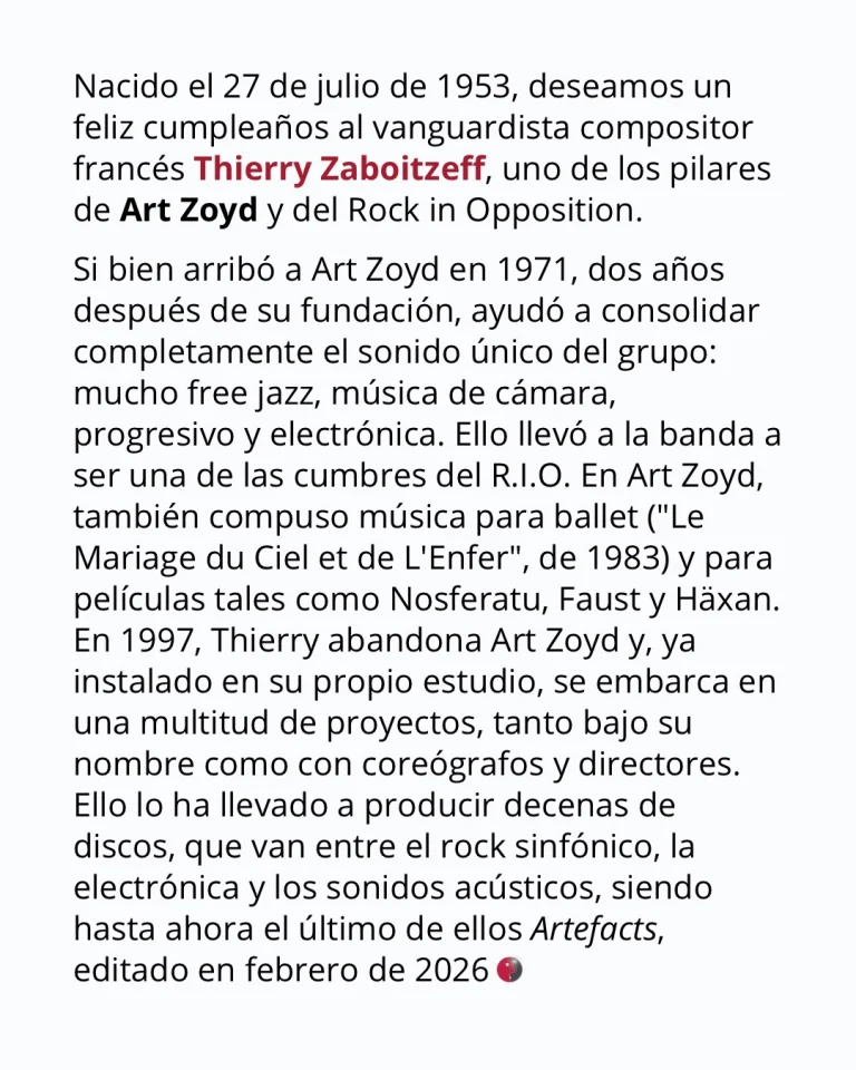 Instagram post from progjazz_org. This post is in position 1.